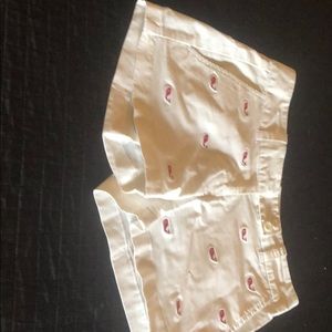 Vineyard vines pink whale shorts